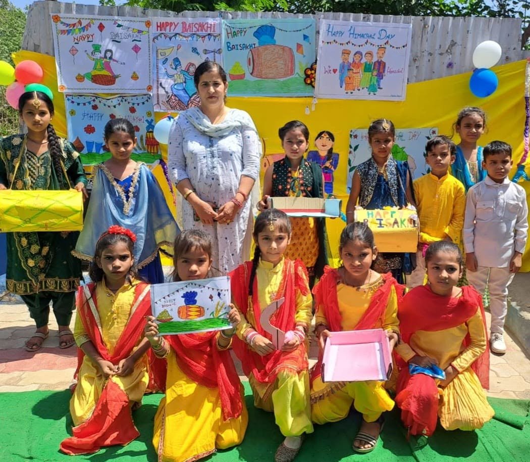 Baisakhi Celebrations photo 11 - Crescent Moon Public School, Jharmajri