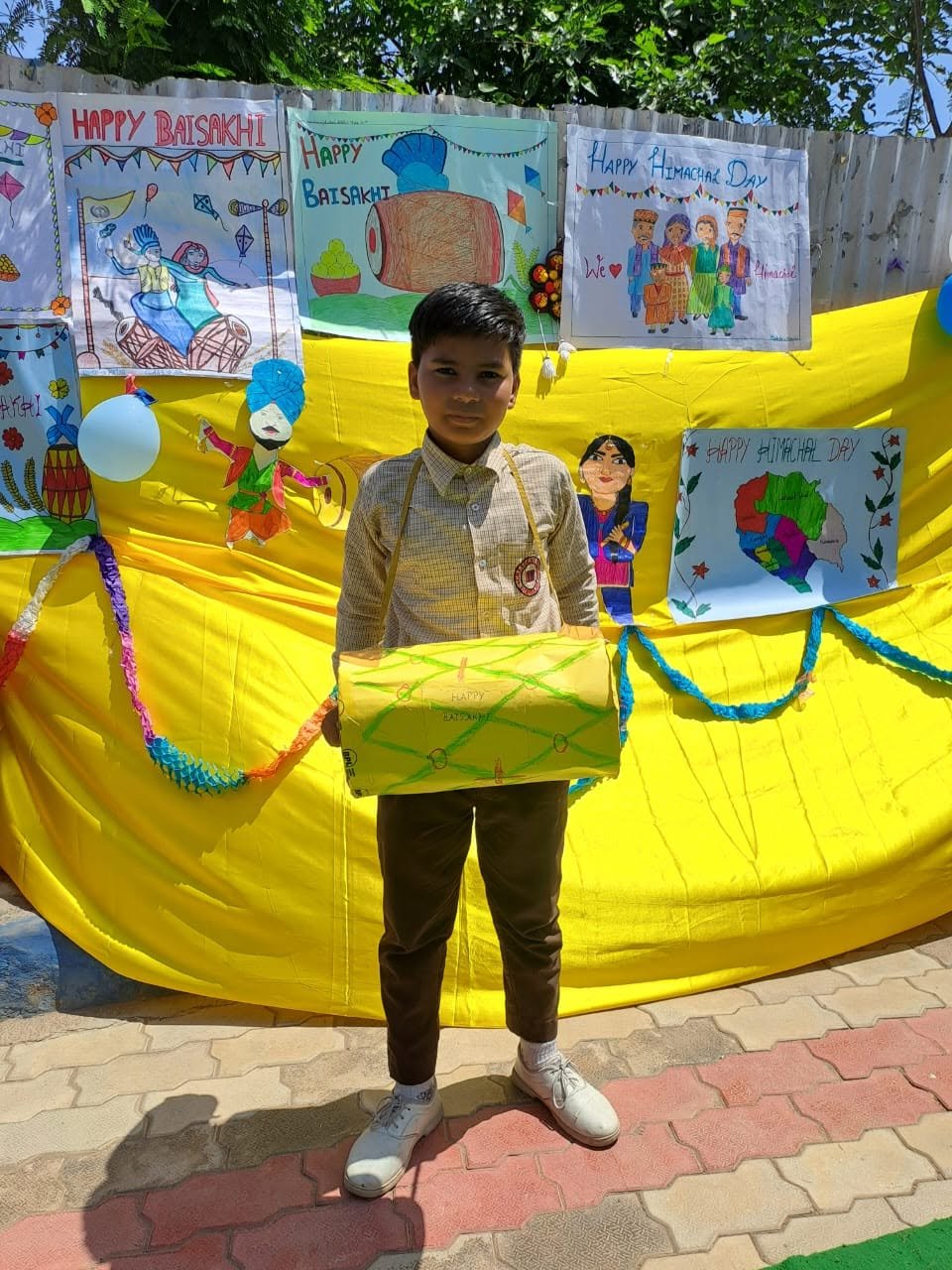 Baisakhi Celebrations photo 14 - Crescent Moon Public School, Jharmajri