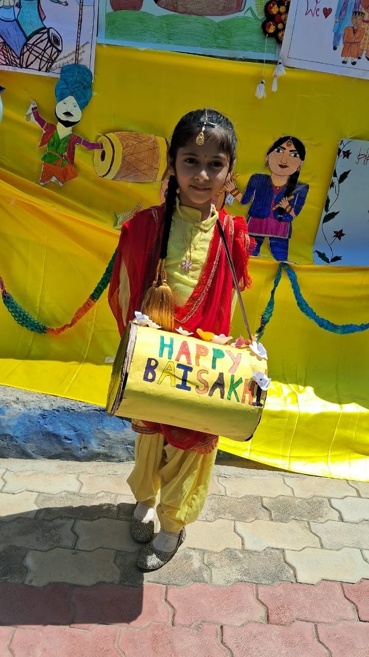 Baisakhi Celebrations photo 15 - Crescent Moon Public School, Jharmajri