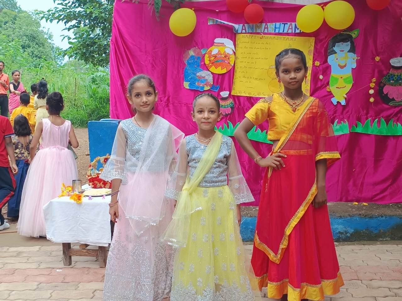 Janmashtami Celebrations photo 10 - Crescent Moon Public School, Jharmajri
