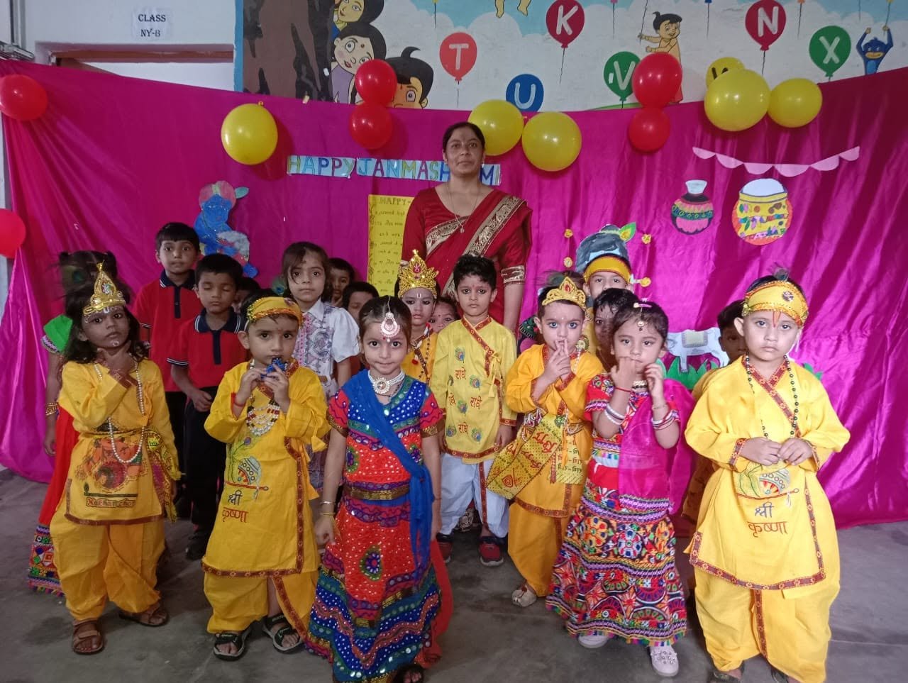 Janmashtami Celebrations photo 6 - Crescent Moon Public School, Jharmajri