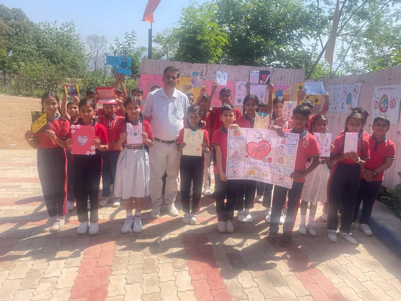 World Health Day photo 10 - Crescent Moon Public School, Jharmajri